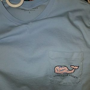 Light blue Vineyard Vines t-shirt